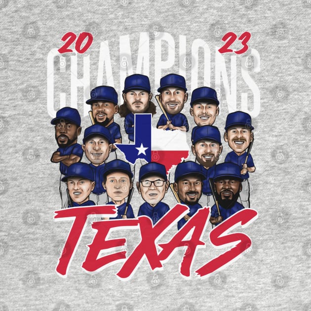 Texas Baseball Champs 2023 by ganisfarhan